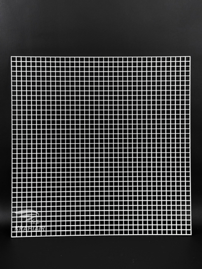 Пластиковая потолочная решетка под панели Армстронг 595х595 мм (600х600) ячейка 19х19 мм