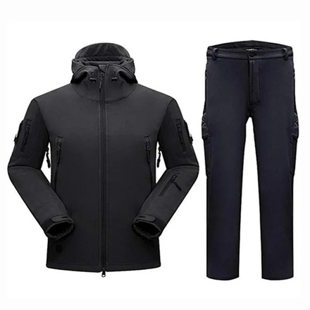 Костюм SoftShell тактический черный