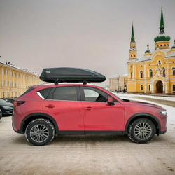 Автобокс Way-box Gulliver 520 черный. Размер 204*85*45 см.