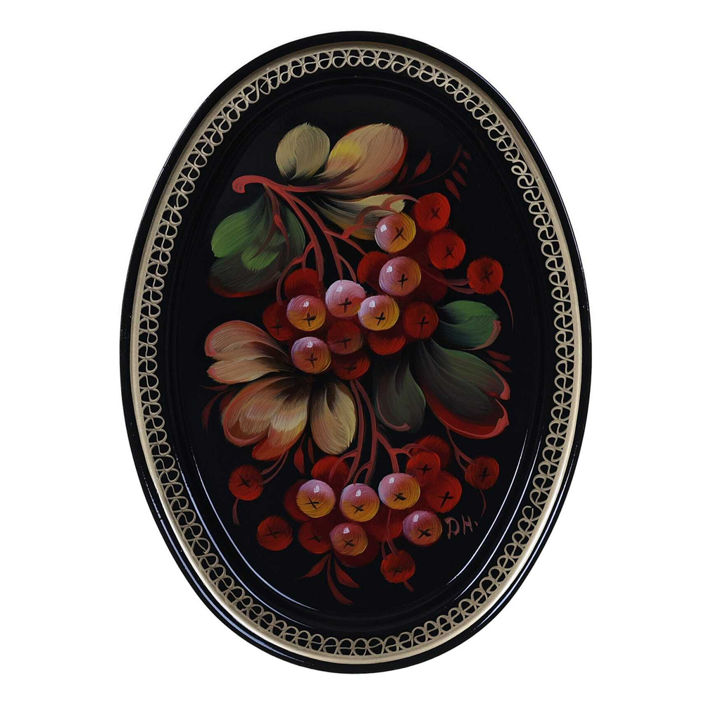 Zhostovo metal tray A2D171224182