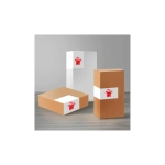 Этикетка самоклеящаяся 210х297 мм, 1 этикетка, белая, 80 г/м2, 100 листов, STAFF BASIC, 115668