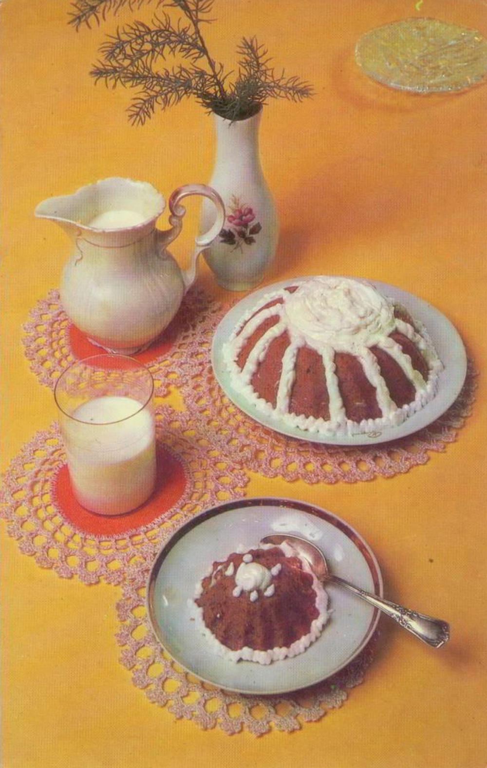 Почтовая открытка СССР - Мусс хлебный