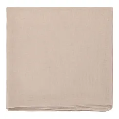 Скатерть из стираного льна бежевого цвета Essential, 150х250 см