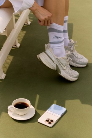 Чехол SPORTY & STYLISH (синий) для iPhone