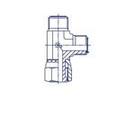 Соединение PLN ORFS 1.3/16 (обжатая гайка)