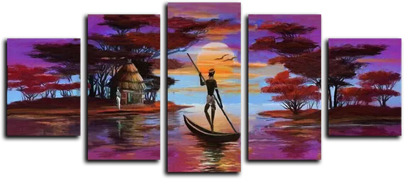 Модульная картина"Масляная живопись"