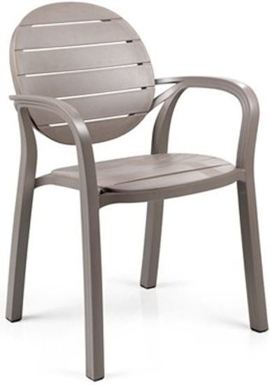 Кресло пластиковое Palma тортора Италия