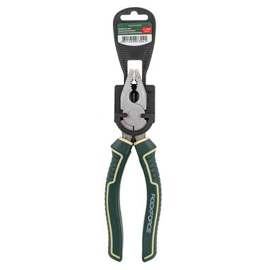 Плоскогубцы комбинированные 200мм, на пластиковом держателе RockForce RF-611200D