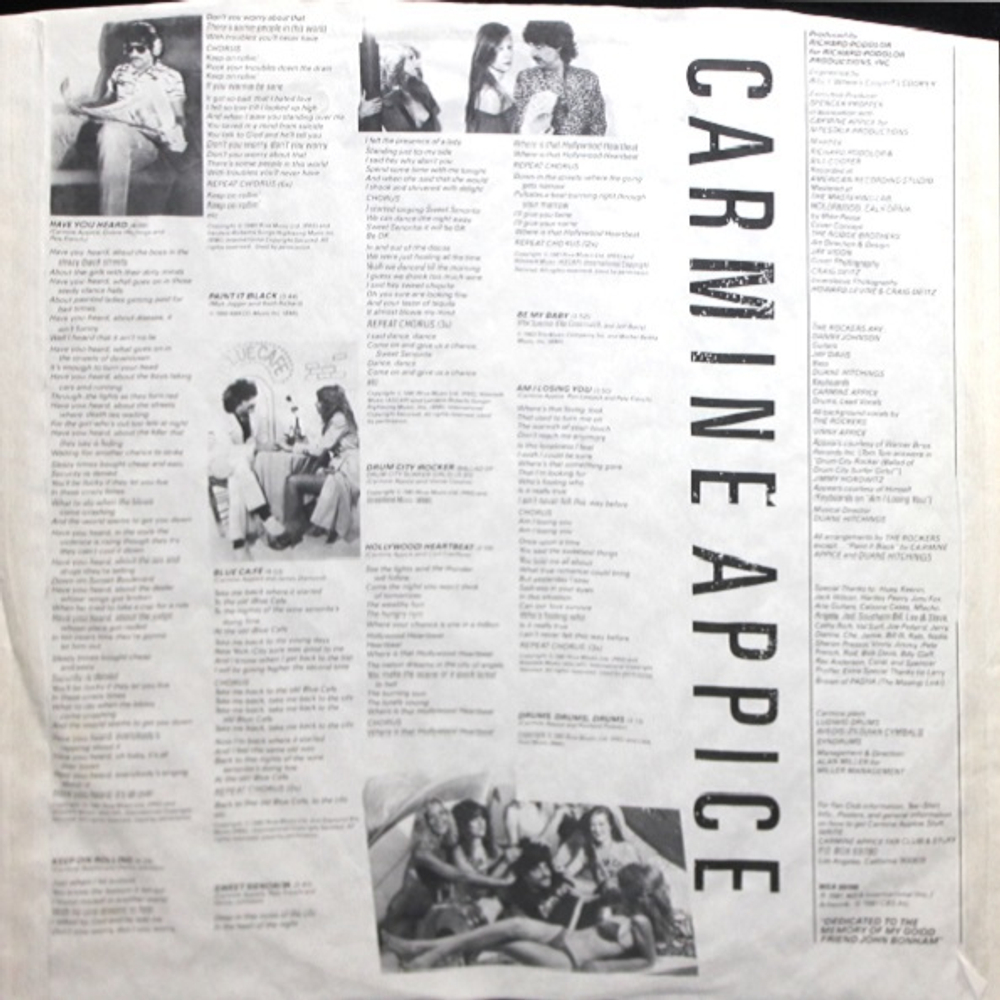Carmine Appice / Carmine Appice (LP)