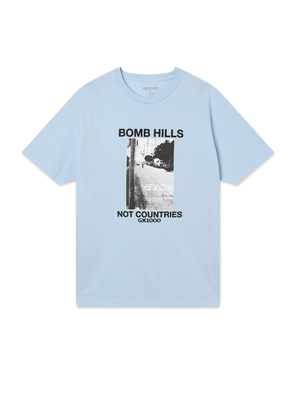 Мужская Футболка Bomb Hills Not Countries
