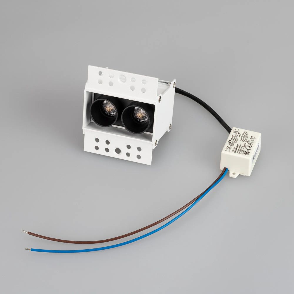 Светильник MS-ORIENT-BUILT-TRIMLESS-TC-S38x67-5W Warm3000 (WH-BK, 30 deg, 230V) (Arlight, IP20 Металл, 5 лет) 031923