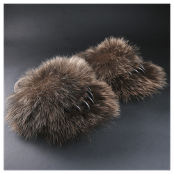 Тапки из меха «Косолапки»