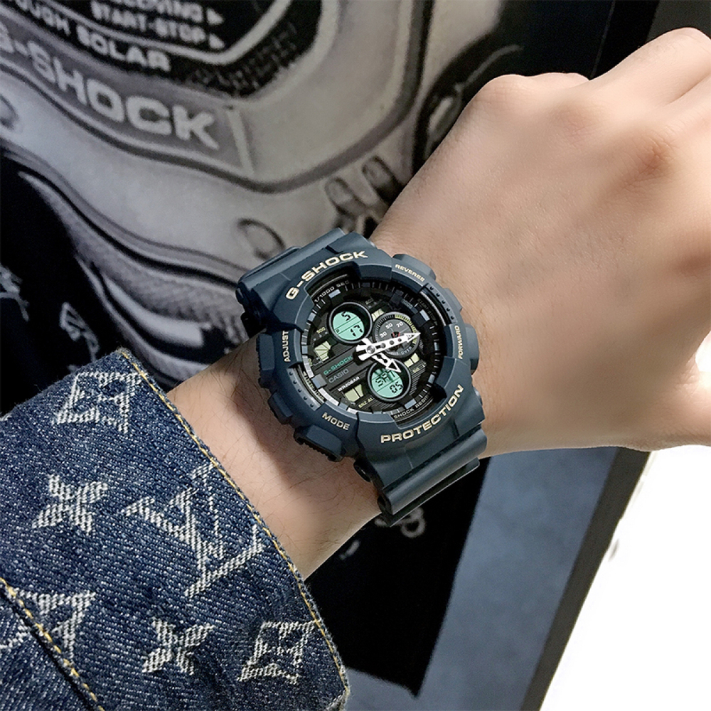 Часы CASIO G-SHOCK GA-140-2APRBS, GA-140-2APRBS