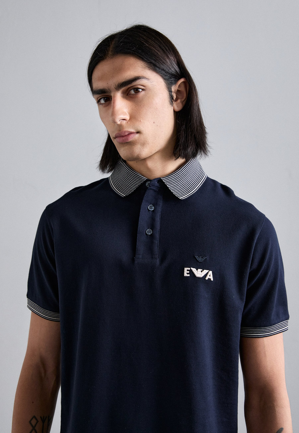 Emporio Armani Футболка-поло - Синий
