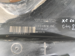 Подкрылок передний правый Volvo XC60 2 17-нв Б/У Оригинал 31694870