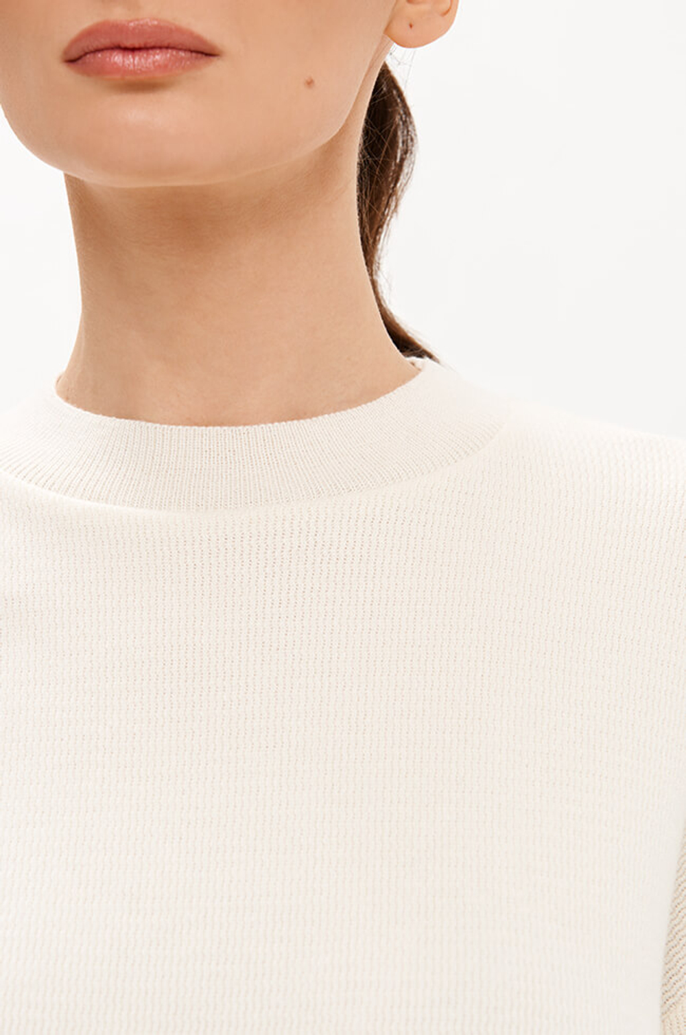 23411 Свитшот женский (молочный)