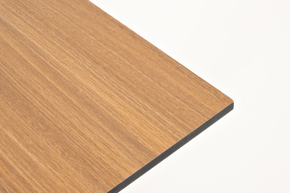 "Каффе" стол из HPL квадратный 70х70см, цвет "дуб"