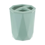 Подставка для зубных щеток Призма морская волна