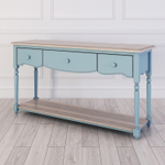 Консоль с 3-я ящиками и полкой Leblanc