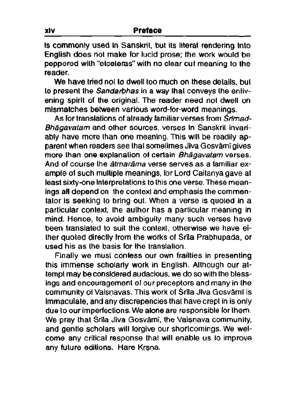 Sri Tattva Sandarbha | Srila Jiva Goswami