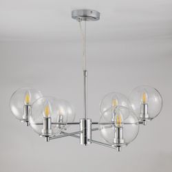 Citilux Галлен CL240161 Люстра подвесная Хром