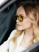 Модная оправа для очков с накладкой 4в1