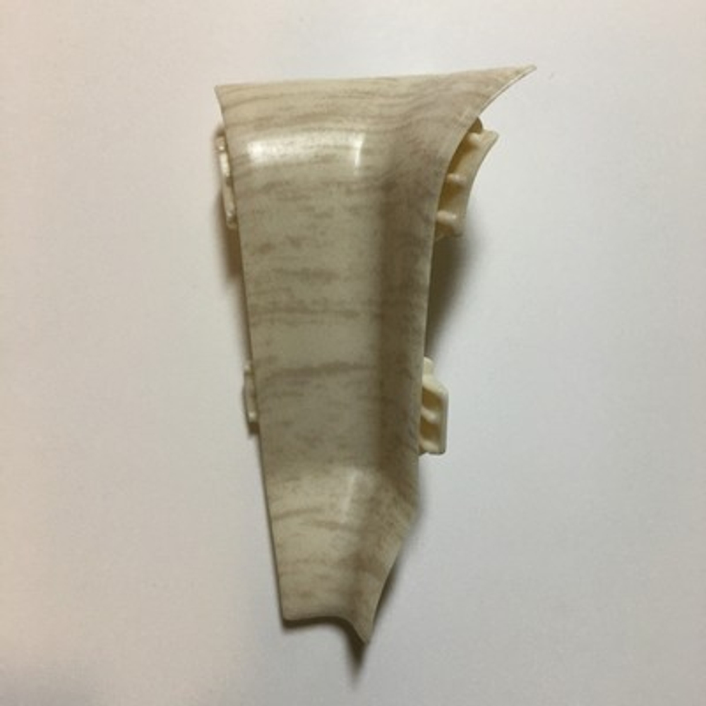 Внутр. угол к плинтусу "LIDER-75" 705 Дуб беленый