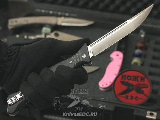 Складной нож Steelclaw Пластун-2 c клинком из стали D2, рукоять G10