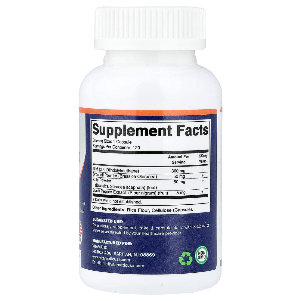 Vitamatic, Dim Complex, 120 вегетарианских капсул