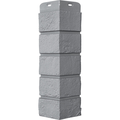 Угол GL Состаренный кирпич стандарт, 390 мм, Графит (12 шт)