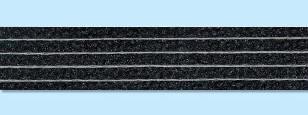 Тесьма усиленная Кромка клеевая 15.0 мм, 100 м, черный, B, Gamma G-115ht