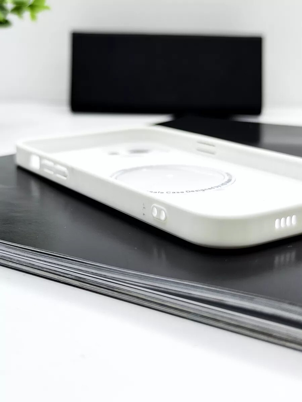 Накладка iPhone 14 PLUS | AG Glass Case Silver