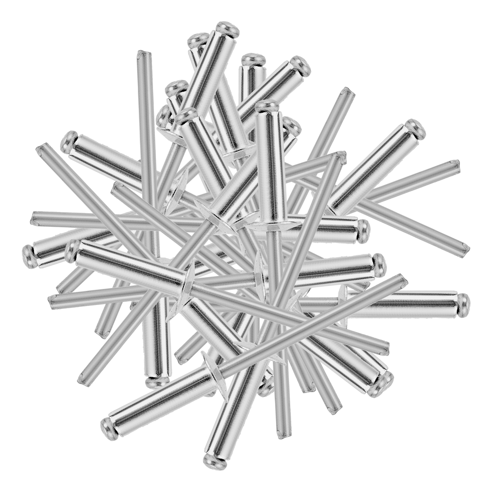 Заклепки алюминиевые, 5/32"-5/8", 4 х 15 мм, 50 шт Denzel