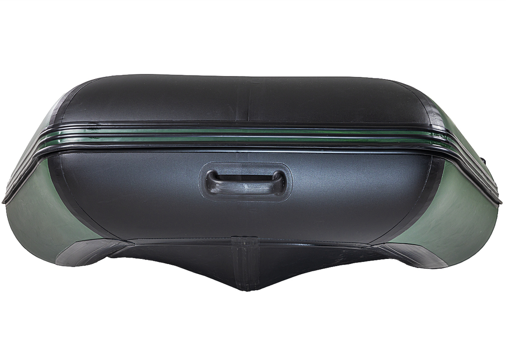 Броня-280 СК зеленый-черный + KAMISU T 5 BMS (комплект лодка + мотор)