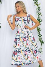 Платье Улыбка (белое) П12915-19М LT Collection