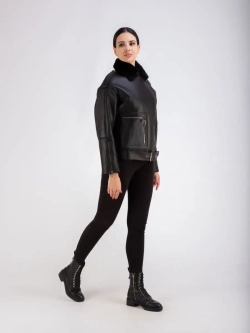 Дубленка женская натуральная зимняя