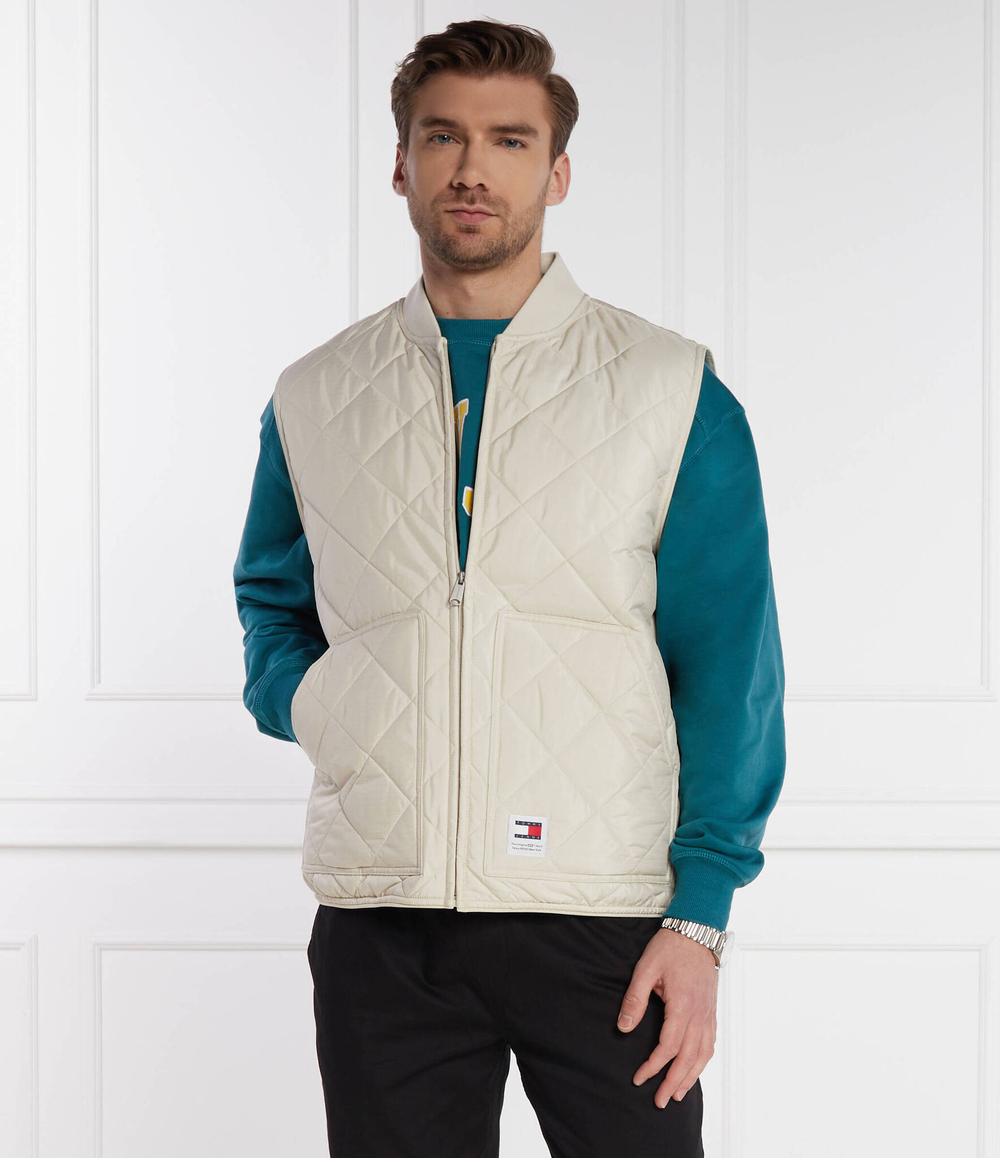 Безрукавка ENTRY Tommy Jeans - бежевый(DM0DM18704)