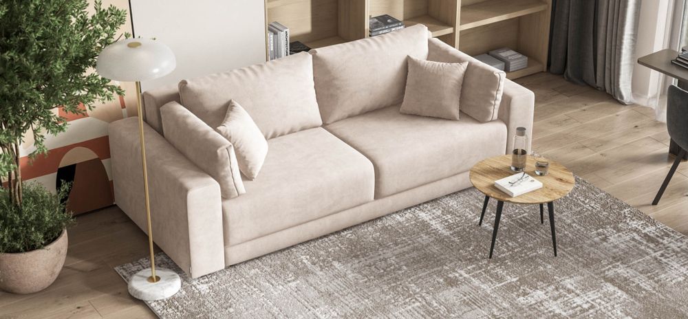 Диван Босс Прайм Монолит Латте