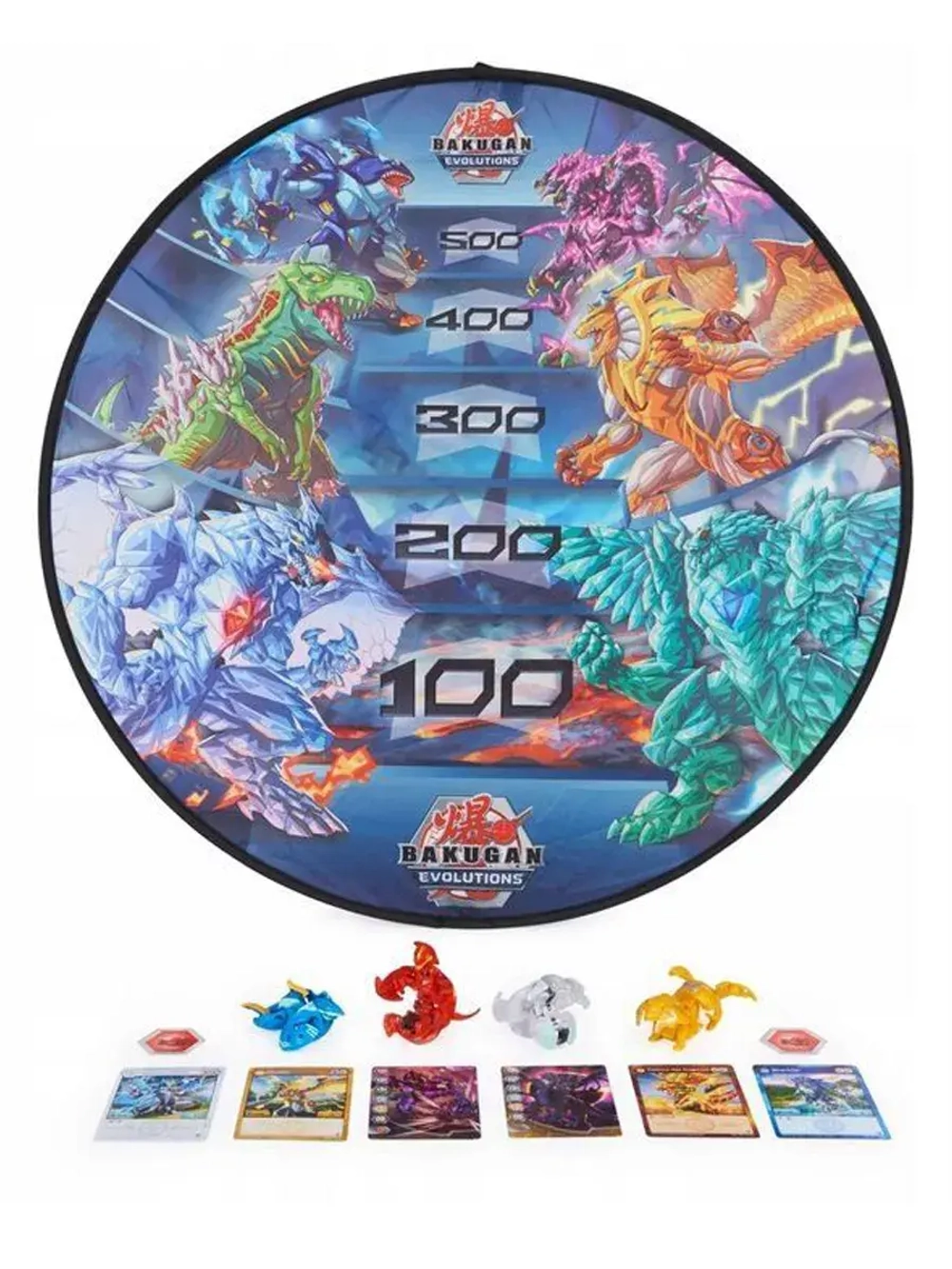 Набор игрушка трансформер Бакуган Evolutions Platinum Battle