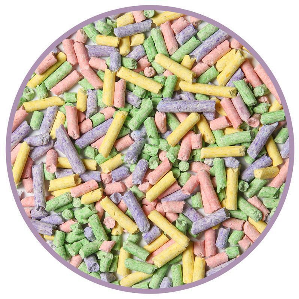 Наполнитель комкующийся растительный CAT STEP Tofu Tutti Frutti, 12 л