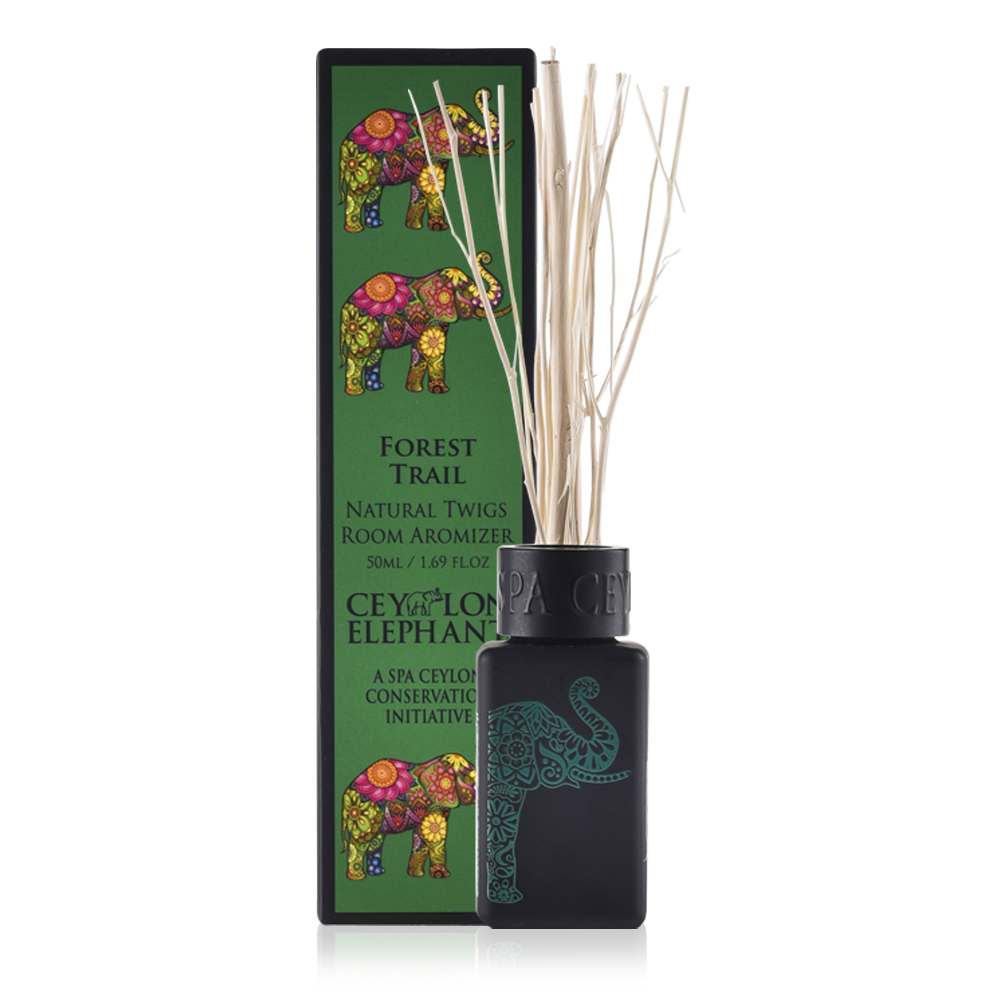 Ароматизатор помещений с ароматом "ЛЕСНЫЕ ТРОПЫ ЦЕЙЛОНА" серия Цейлонский слон