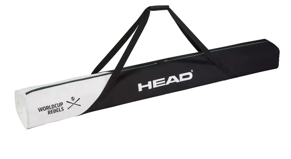 HEAD  чехол для горных лыж 383953 Rebels Single Ski Bag 180cm black/white/speed blue