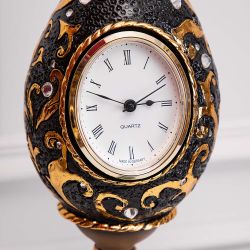 Часы настольные Наследие Фаберже Бронза