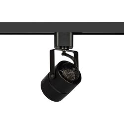 Трековый светильник однофазный ЭРА TR11-GU10 BK под лампу MR16 черный | Однофазные светильники под лампу