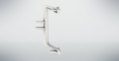 Уголок наружный для C профиля  №1 (белый)