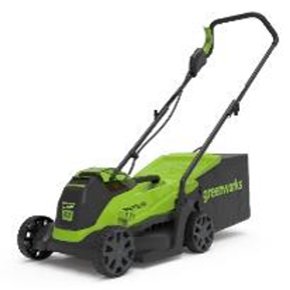 Газонокосилка аккумуляторная Greenworks Арт. 2516107,  24V, 33 см, бесщеточная, без АКБ и ЗУ