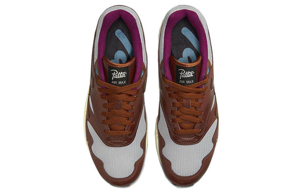 Кроссовки Patta X Nike Air Max 1 Dark Russet