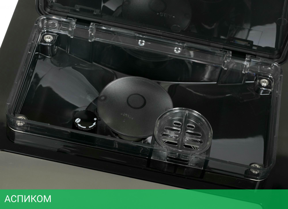 Кофемашина Polaris PACM 2060AC черный/серебристый