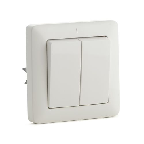 Выключатель Хит 2-кл СУ 6A 250В