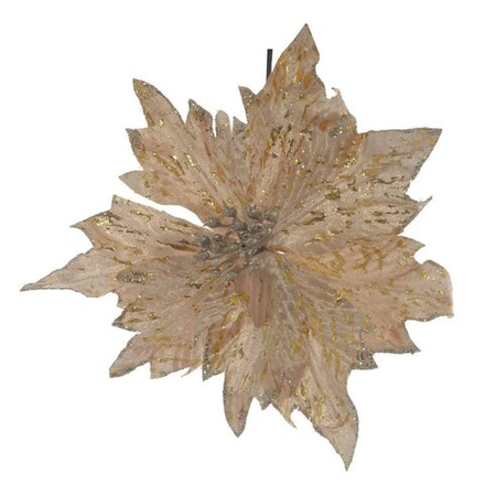 GAEM Цветок искусственный "Пуансеттия", L26 W26 H15 см